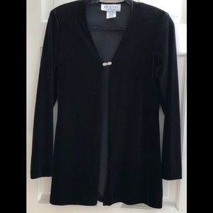 J. R. Nites velour jacket size small NWT